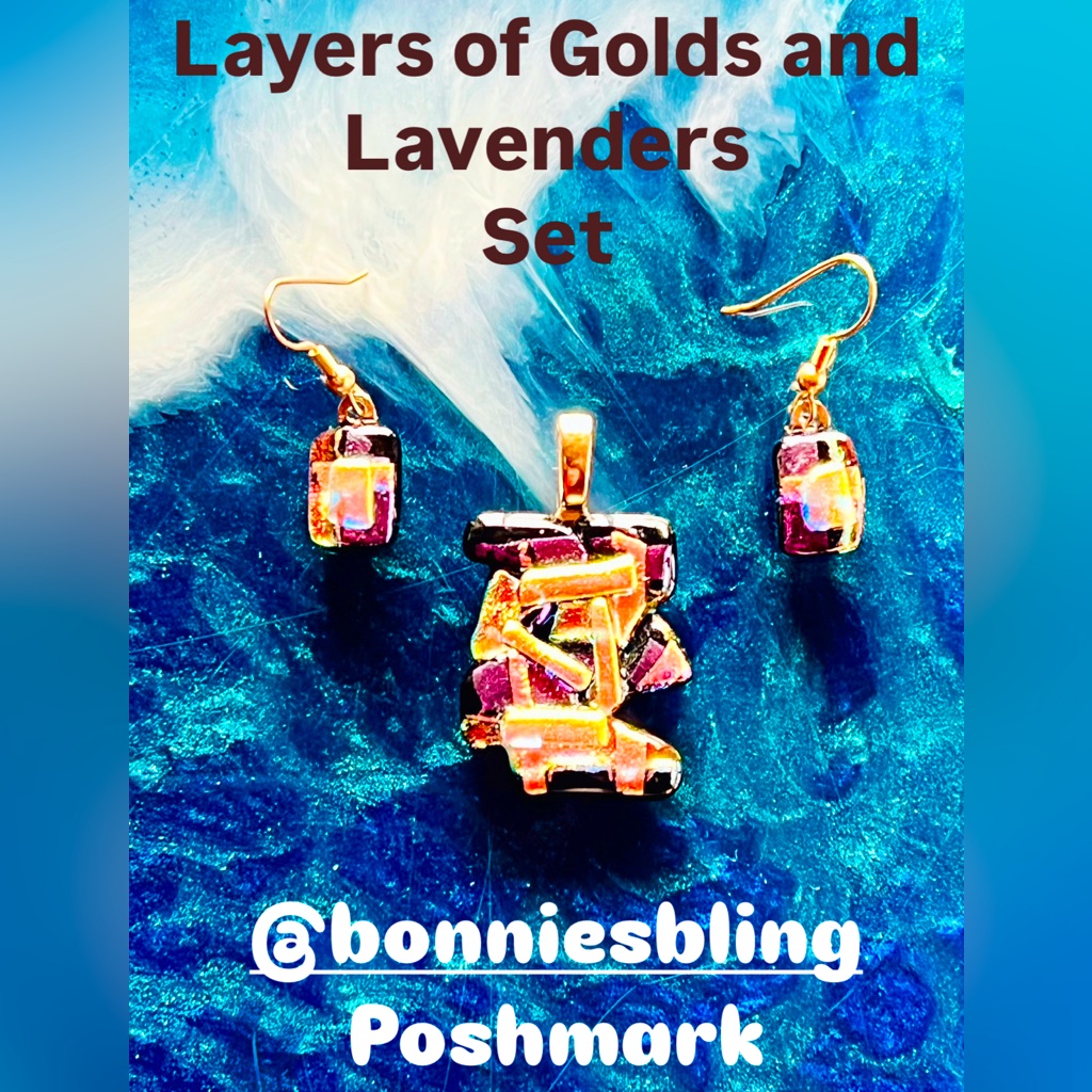 Bonnie’s Bling One Of A Kind Fused Glass Jewelry And Accessories To Wear.